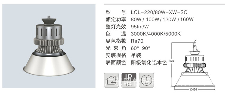 一种LED高棚灯的制作方法(图1)